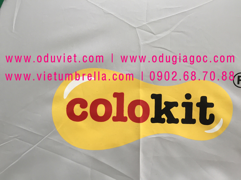 xưởng sản xuất ô dù cầm tay in logo quảng cáo